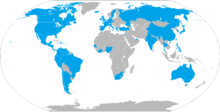 Countries served by Delta
