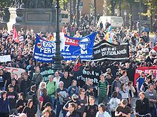 Demonstration Freedom instead of Fear 2007 in Berlin
