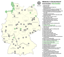 The World Heritage Sites in Germany are important visitor destinations for cultural and nature tourists.