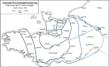 The planned extension of the bridgehead - documents of the 21st Army Group from February 1944.