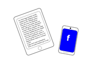 E-book and smartphone as carriers of digital media