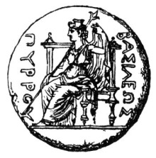 Enthroned Dione