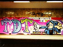 S-Bahn stop at the UniDo (1992)