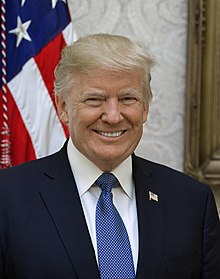 Donald Trump, President from 2017 to 2021