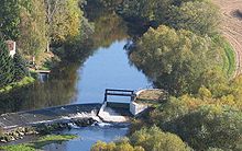 Weir near Dornburg