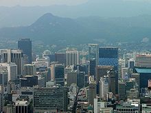 The central district of Jongno
