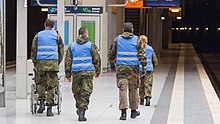 Cologne/Bonn hub arrival area for refugees, 5 October 2015