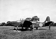 Airplane dummy of the British in October 1943