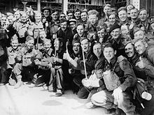 British soldiers evacuated from Dunkirk after arrival in England