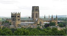 Durham Cathderal z jihu