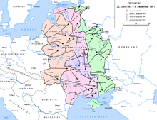The Eastern Front at the Beginning of the Siege of Leningrad