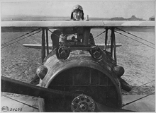 Eddie Rickenbacker cu SPAD S.XIII  