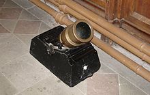 Mortaio da trincea portatile di epoca georgiana.
