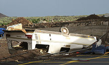 Danni da tempesta di Delta su Tenerife