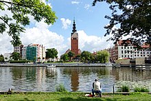 Elblag in the Vistula Delta