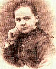 Emma im Alter von 12 Jahren im Jahr 1870