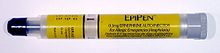 Versi lama dari injektor otomatis EpiPen