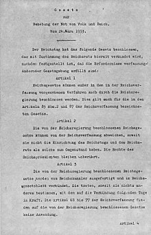 Text of the law (sheet 1)