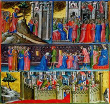 Symbolic representation of the conquest of Jerusalem (12th-14th century)