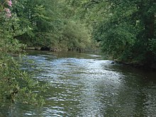 Eschach estuary in Rottweil