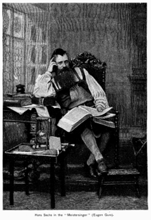 Eugen Gura kui Hans Sachs