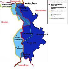 Eupen-Malmedyn rajamuutokset vuosina 1920-1945