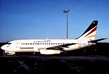 Tidigare Europe Airpost Boeing 737-200