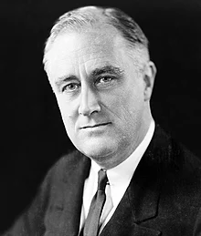 Franklin Delano Roosevelt 1933.