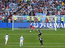 FWC 2018 - Gruppe D - ARG gegen ISL - Elfmeter von Messi