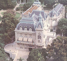Palácio Laranjeiras, sídlo guvernéra Ria de Janeira