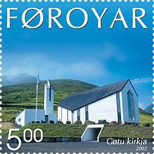 The new church in Gøta was consecrated by Queen Margrethe.