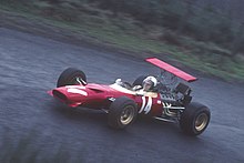 Ferrari Dino 166 Formel 2 bestuurd door Derek Bell