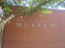 Finney County Historical Museum in Garden City ligt in Finnup Park.  