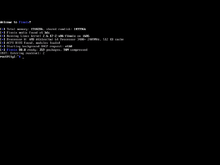 Inicio por defecto de Finnix 88.0  