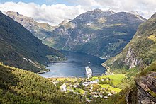 Geirangerfjord in Møre og Romsdal