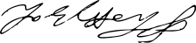 The signature of Philip Yo el Rey (I, the King)
