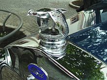 Ford Model A Phaeton de Luxe (1929): radiator mascot