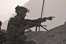 Francuscy marines w Afganistanie, 2009.