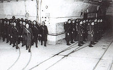 Soldiers in a bunker of the Maginot Line 1939