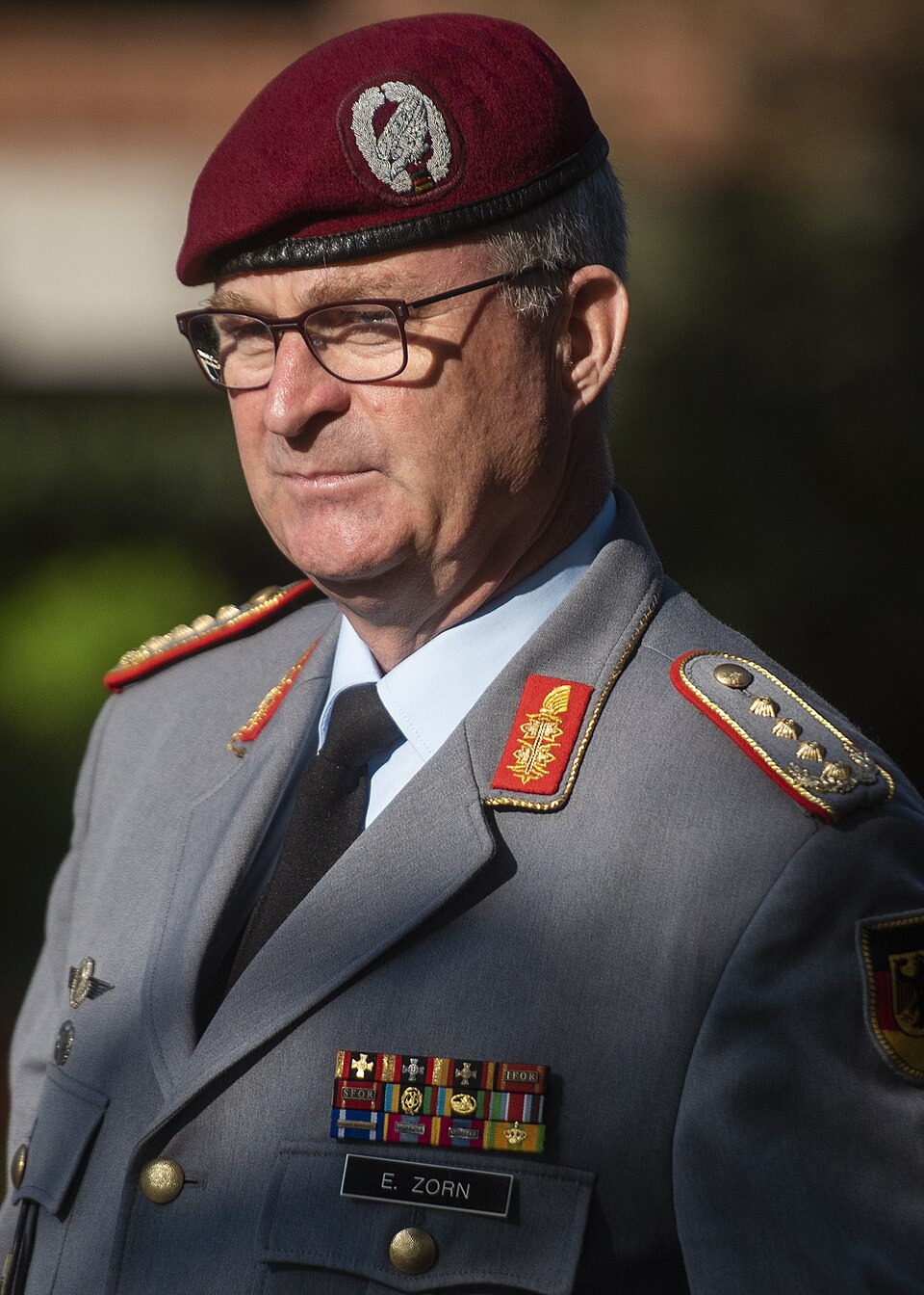 Inspector General of the Bundeswehr Eberhard Zorn