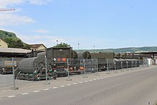 Vehicles and material of the Swiss Genietruppen in Brugg