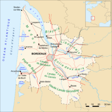 Bordeaux in the Gironde department