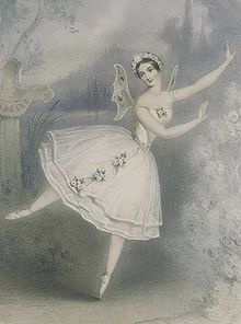 Grisi als Giselle, 1841  