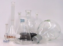Various glass bulbs