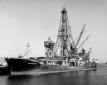 Research vessel Glomar Challenger