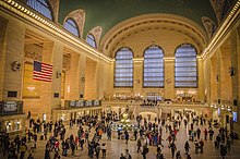 Dentro de la Grand Central Terminal  