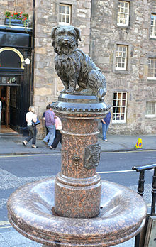 Greyfriars Bobby în Edinburgh