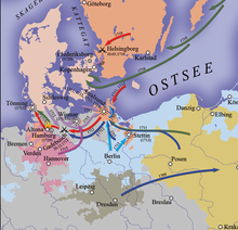 North German theatre of war between 1711 and 1715