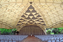 Music pavilion in the Grugapark