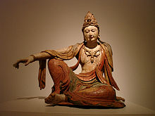 Bodhisattva Avalokitesvara (Guanyin), træ, 11. århundrede, det nordlige Song-dynasti, St. Louis Art Museum  